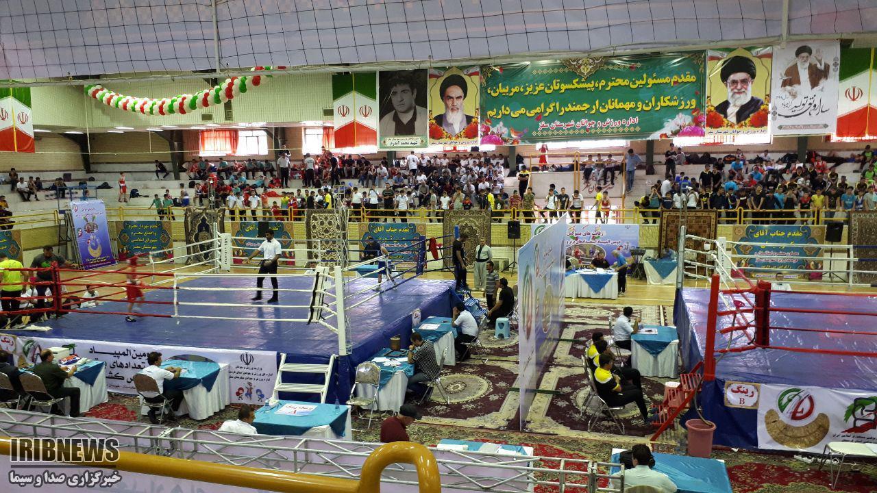 رقابت‌های بوکس دومین دوره المپیاد استعداد‌های برتر ورزش کشور