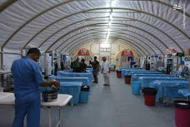 حضور تیم های پزشکی آستان قدس رضوی در راهپیمائی اربعین