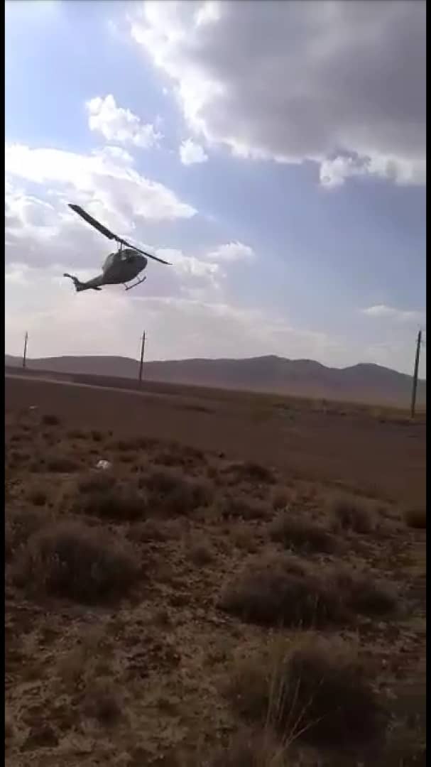 پرواز بالگرد اورژانس آباده