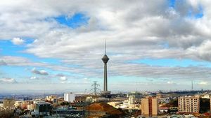 هوای تهران در شرایط سالم هوای تهران در شرایط سالم