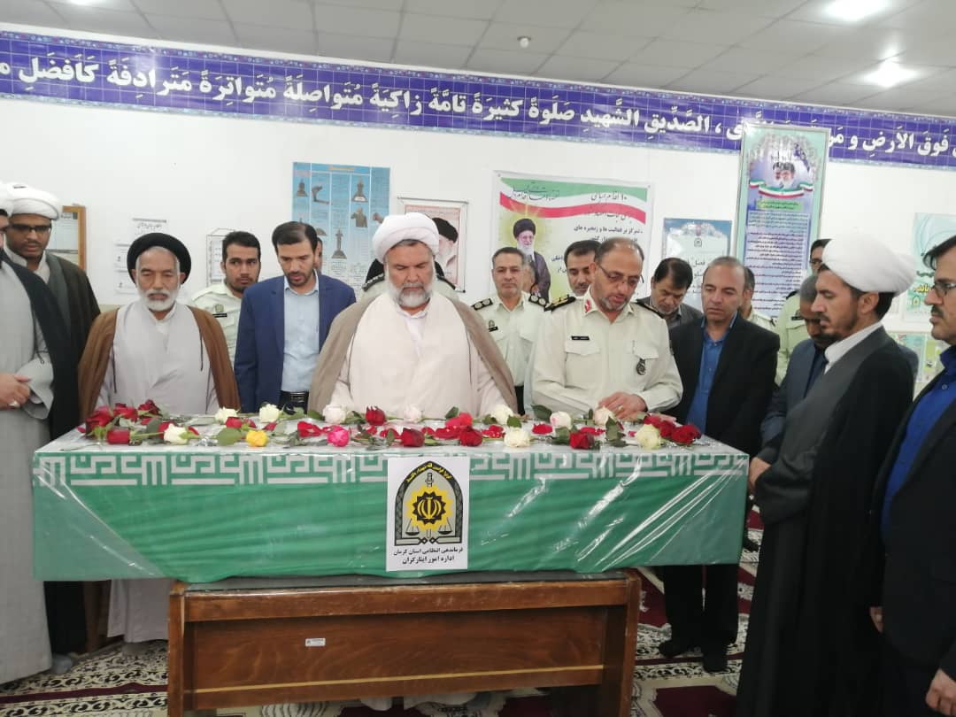 تشییع پیکر شهید امنیت سرباز سید حمید رضا مختاری در زرند