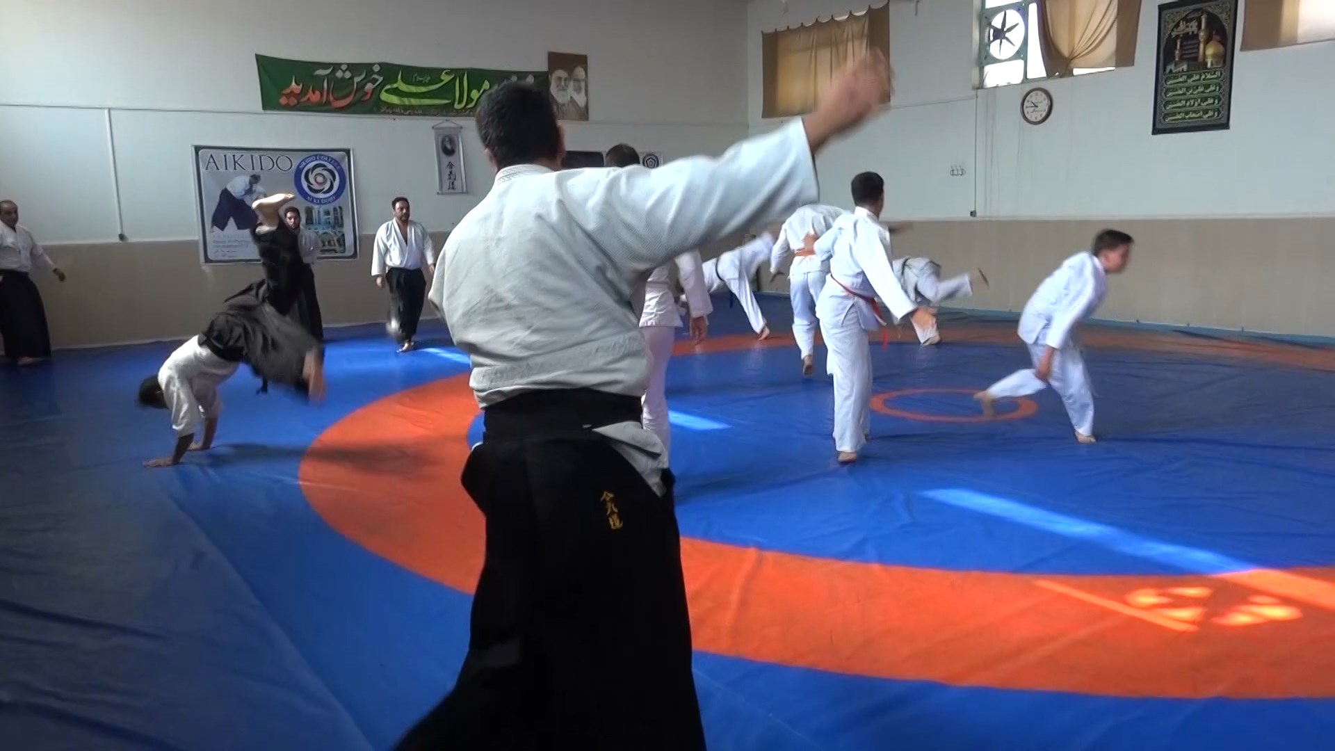 برگزاری کارگاه عملی هنر رزمی آی کی دو