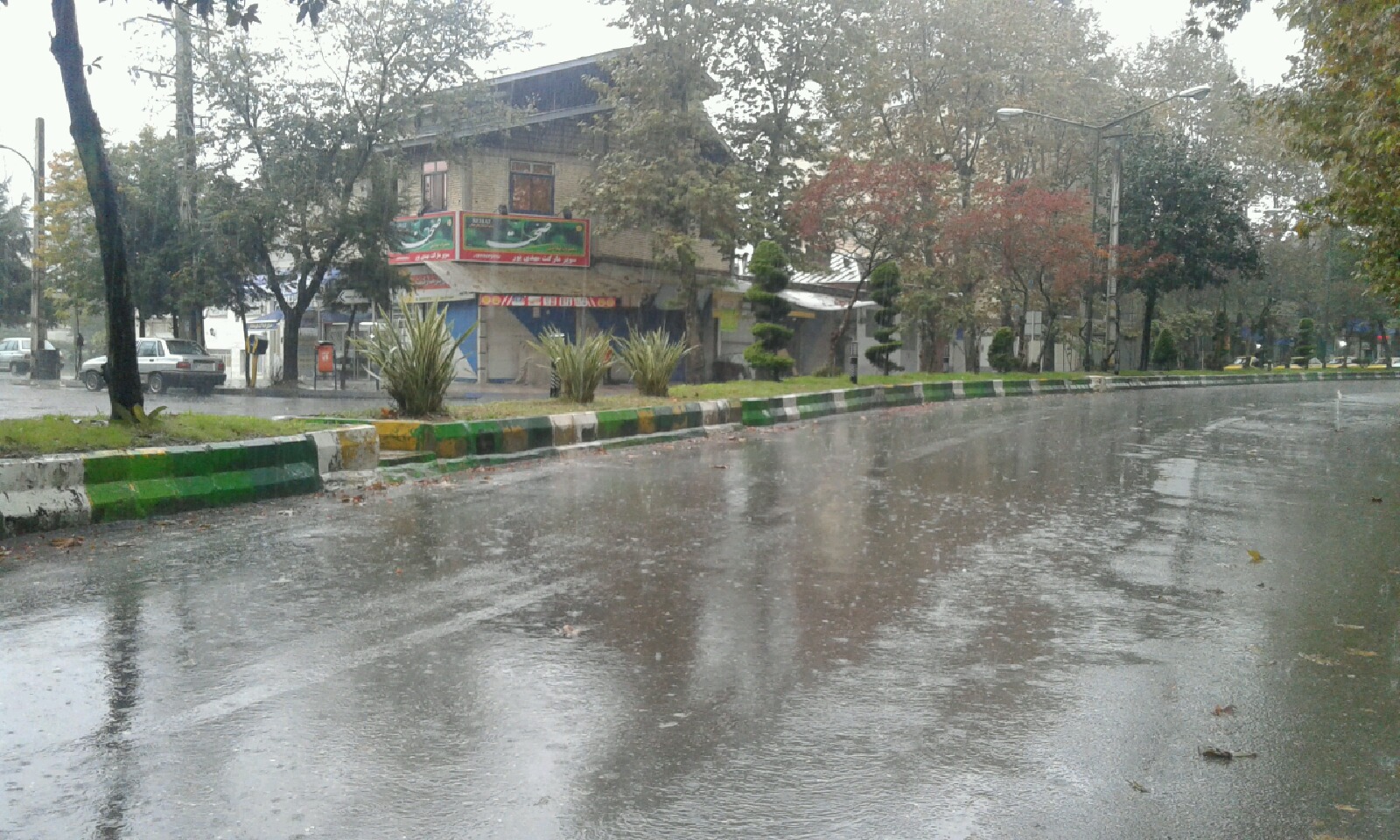 کاهش تدریجی دمای هوا