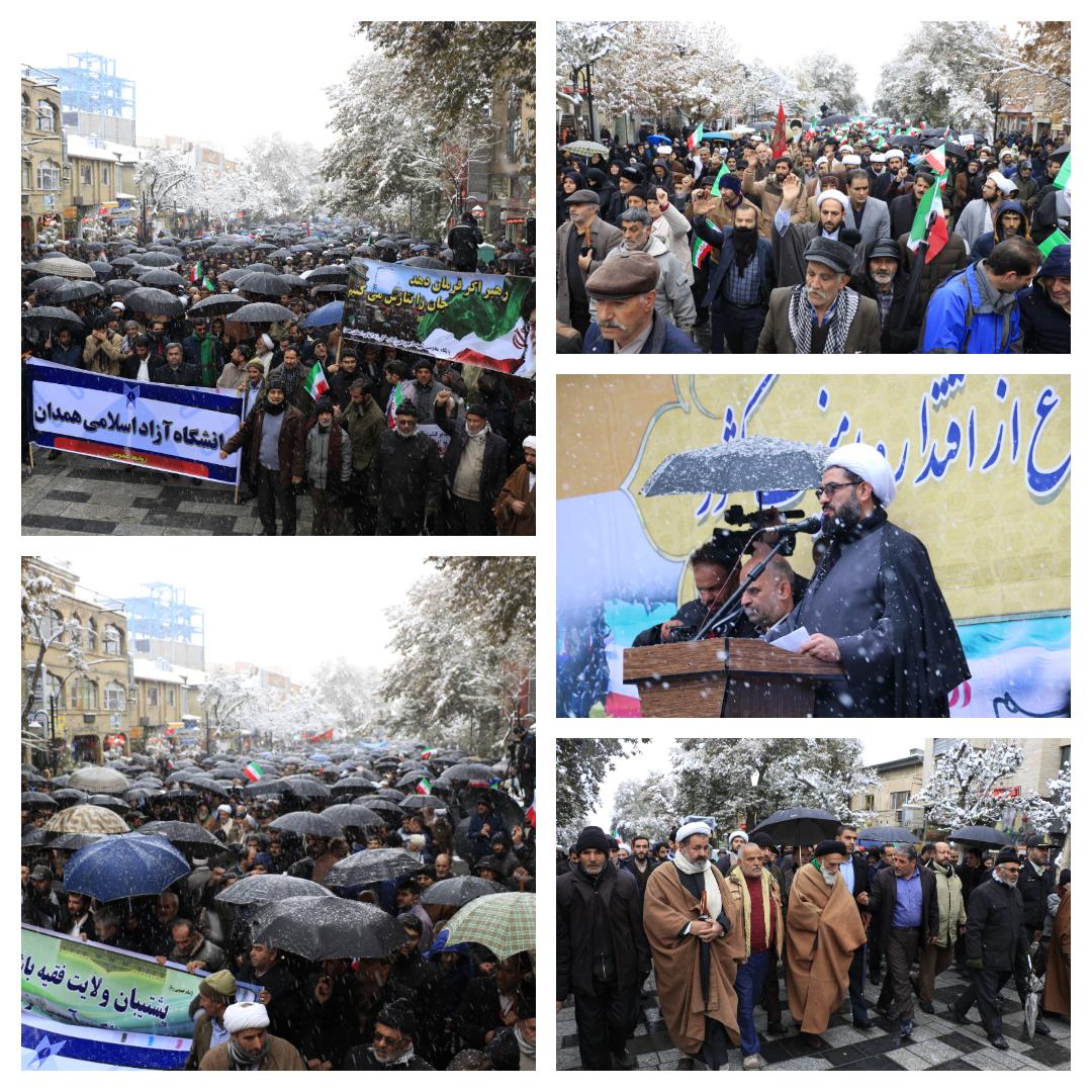 نماینده ولی فقیه در استان همدان : ناکامی دشمنان از حوادث اخیر