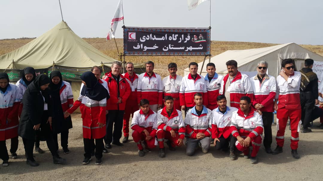 حضوررئیس جمعیت هلال احمر کشور در پایگاه&zwnj;های طرح 