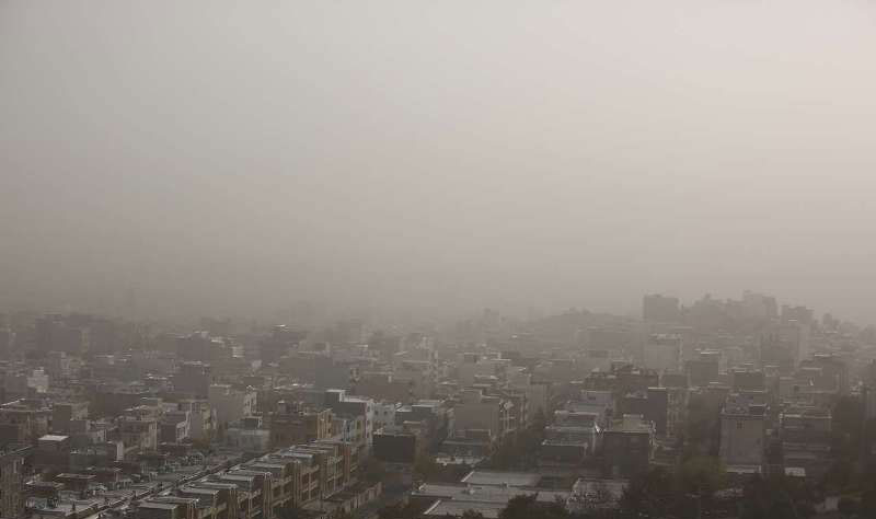 هوای ناسالم تهران در پنجمین روز آذر هوای ناسالم تهران در پنجمین روز آذر