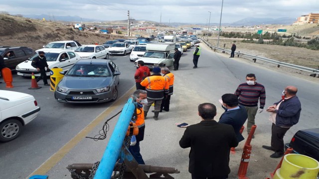 اجرای طرح فاصله گذاری اجتماعی در ۵۶ نقطه شهرستان میناب