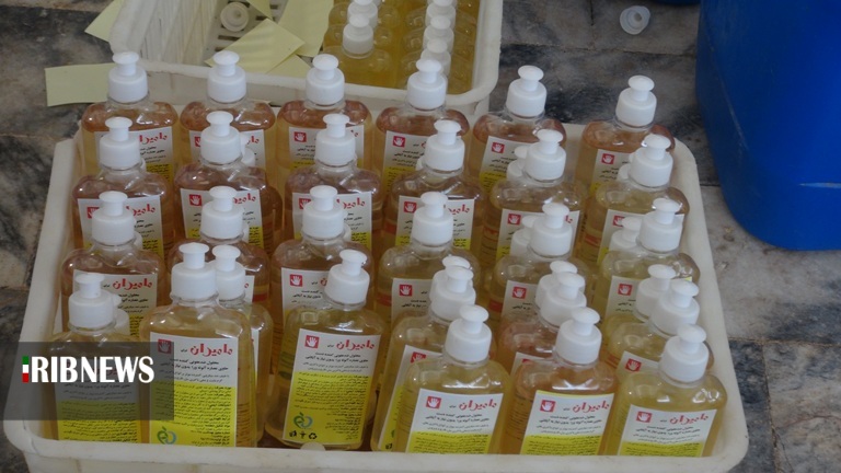 تولید روزانه ده هزار لیتر محلول ضدعفونی در سیکل ترکیبی شیروان