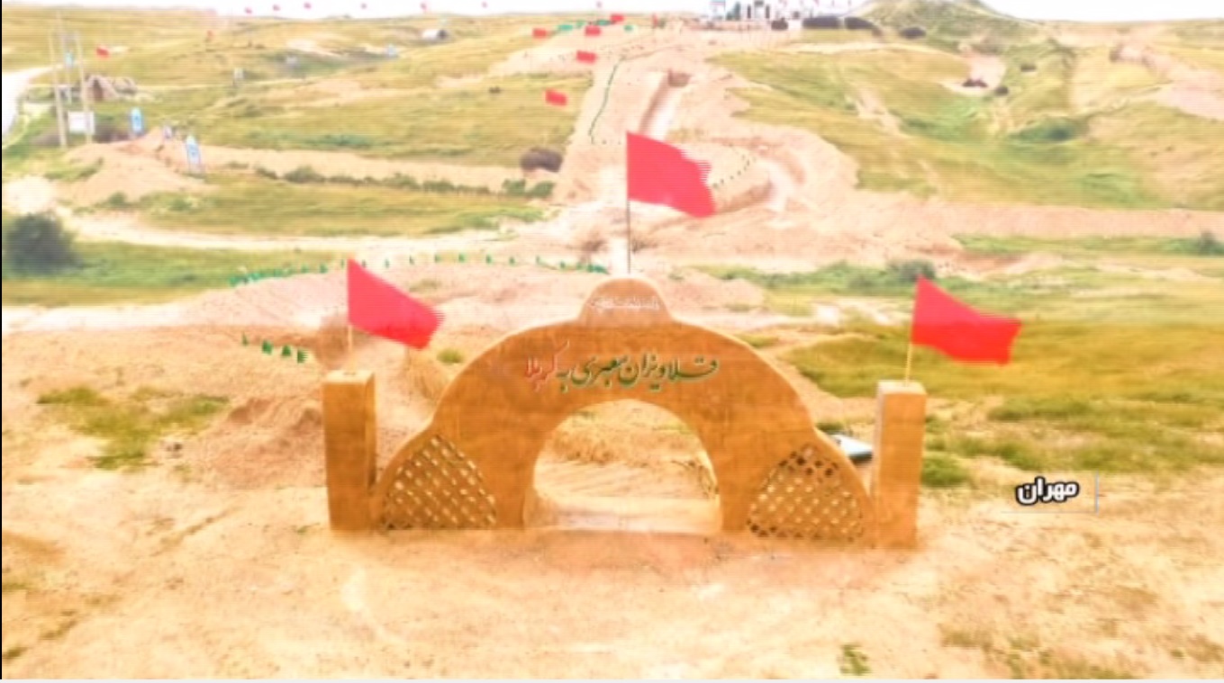 یادمان شهدای قلاویزان در انتظار کاروان&zwnj;های راهیان نور