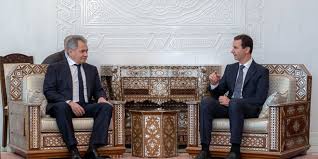 دیدار وزیر دفاع روسیه با بشار اسد