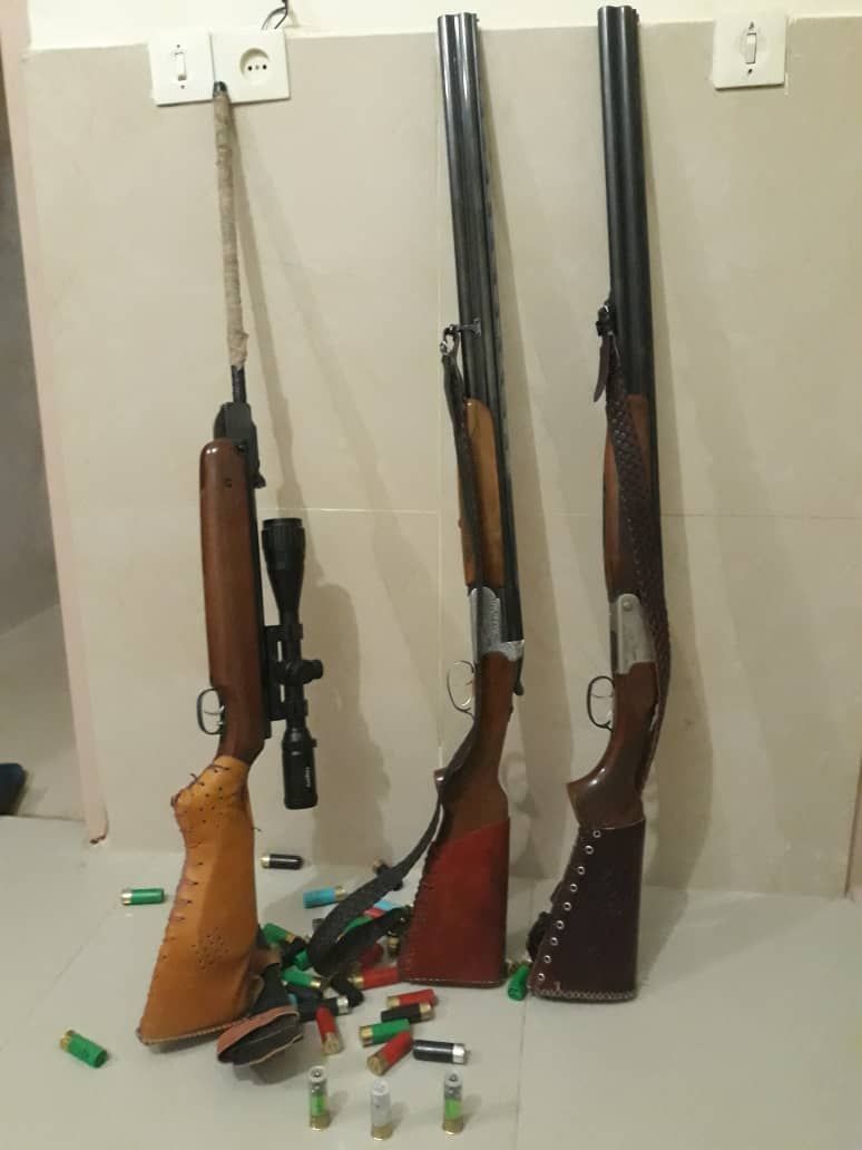 دستگیری سه متخلف شکار و صید در نطنز