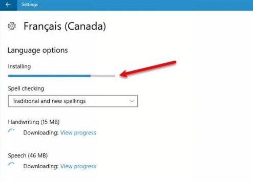 روش تغییر زبان ویندزو ۱۰ به فارسی