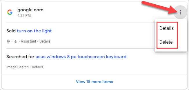 پاک کردن تاریخچهی فعالیتهای خود در گوگل پاک کردن تاریخچهی فعالیتهای خود در گوگل