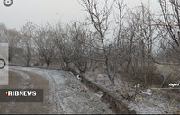 بارش خفیف برف درشهرستان دماوند