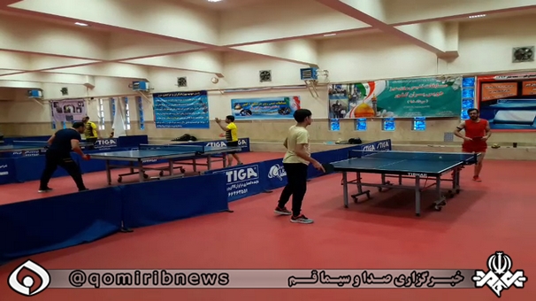 معرفی برترین های پینگ پنگ استان قم