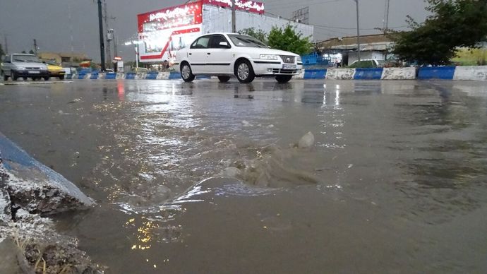 بارش ۸۱ میلیمتری باران در کاکان