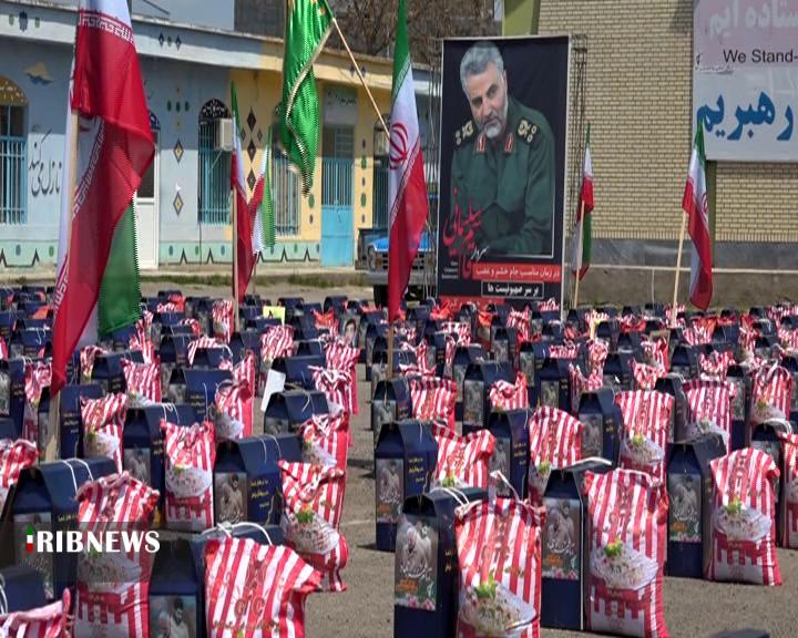 رزمایش کمک های مومنانه مرزنشیان پارس آباد