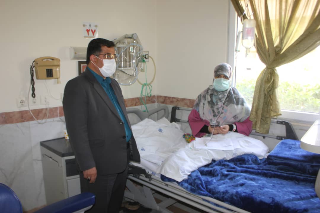 عشق به خدمت یک معلم کرونایی در زرند