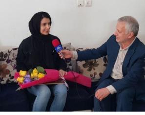 تجلیل از قهرمان کاراته 