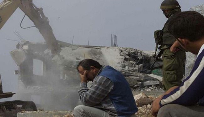 صهیونیست&zwnj;ها دو خانه را در قدس ویران کردند