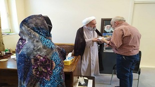 مسلمان شدن شهروند مسیحی در دفتر امامجمعهبابل