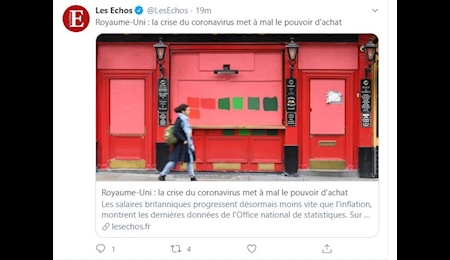 کاهش قدرت خرید انگلیسی‌ها با بحران کرونا