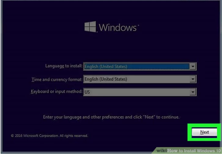 راهنمای گام به گام و تصویری نصب ویندوز ۱۰