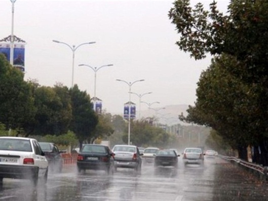 بارندگی، وزش باد و کاهش دما در مازندران