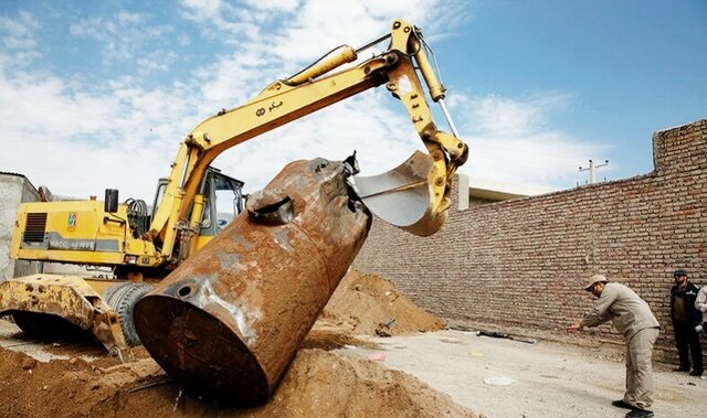 انهدام انبار&zwnj;های دپوی سوخت قاچاق در جزیره قشم