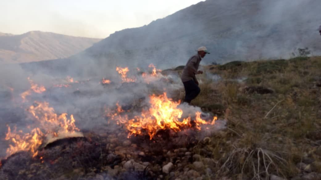 افزایش 30 درصدی حریق در عرصه&zwnj;های کشاورزی و مراتع استان اصفهان