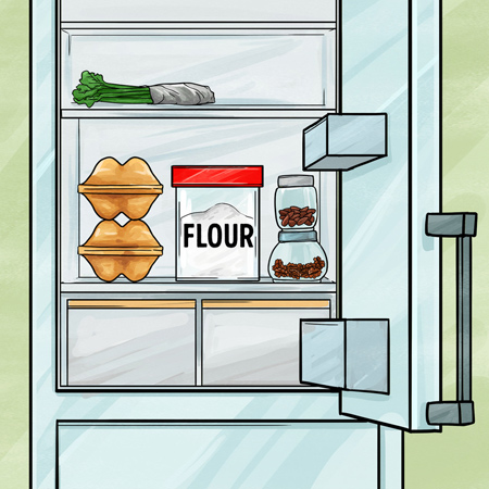 راهنمای نگهداری از مواد غذایی