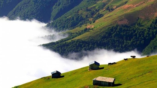 گردش مجازی در روستایی بر فراز ابرها