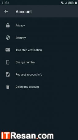 نحوه مخفی کردن شماره در واتساپ