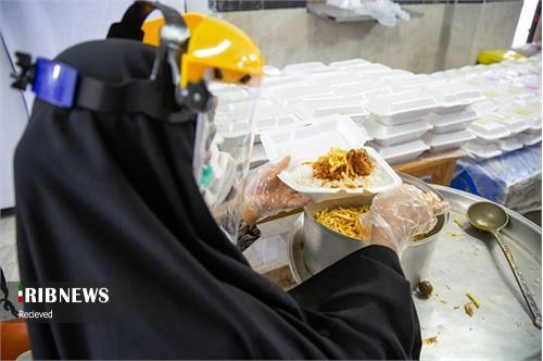۵۰۰ پرس غذای گرم توزیع شد