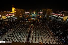 مراسم شام غریبان اهل بیت ابا عبدالحسین (ع) در حرم امین ولایت (ع) مراسم شام غریبان اهل بیت ابا عبدالحسین (ع) در حرم امین ولایت (ع)