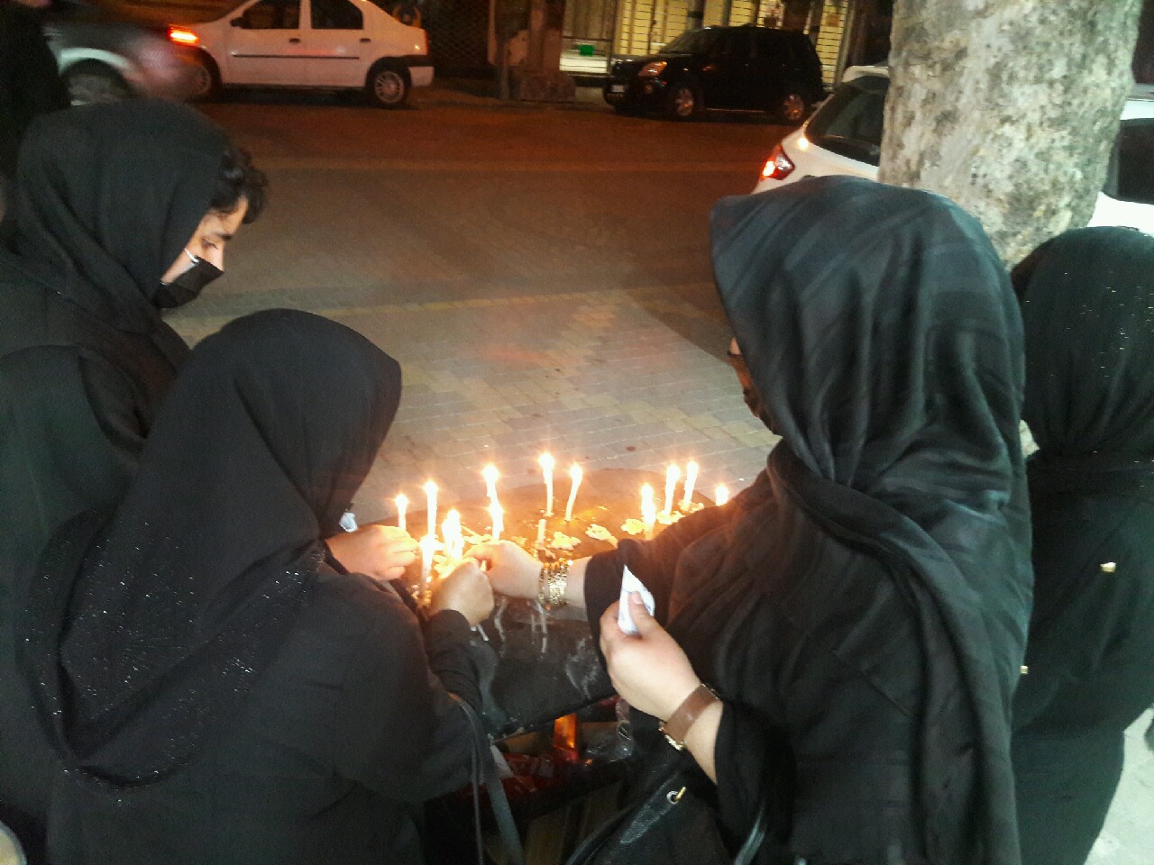 شام غریبان شهدای دشت کربلا