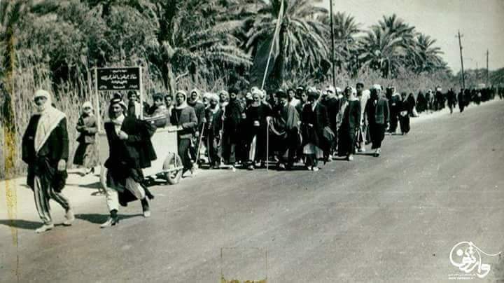 عکس های قدیمی پیاده روی اربعین