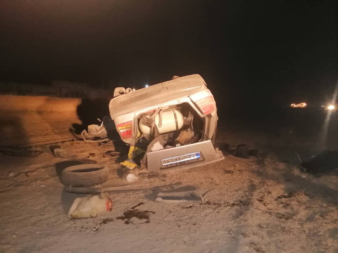 حادثه رانندگی در محور قوچان به چناران با کشته حادثه رانندگی در محور قوچان به چناران با کشته