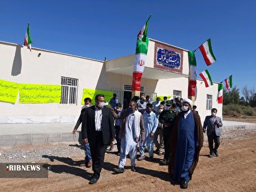 افتتاح یک واحد اموزشی خیر ساز در ریگان