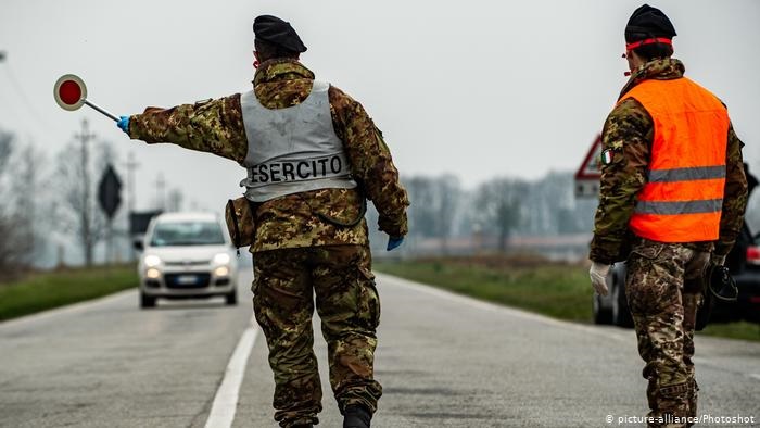 اعمال قرنطينه در ايتاليا همزمان با جشنهای پایان سال اعمال قرنطينه در ايتاليا همزمان با جشنهای پایان سال