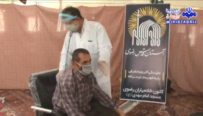 ویزیت رایگان بیماران در روستای قوزلوجه مراغه ویزیت رایگان بیماران در روستای قوزلوجه مراغه