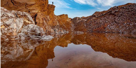 کوه نمک قم؛ تنها گنبد نمکی متقارن جهان