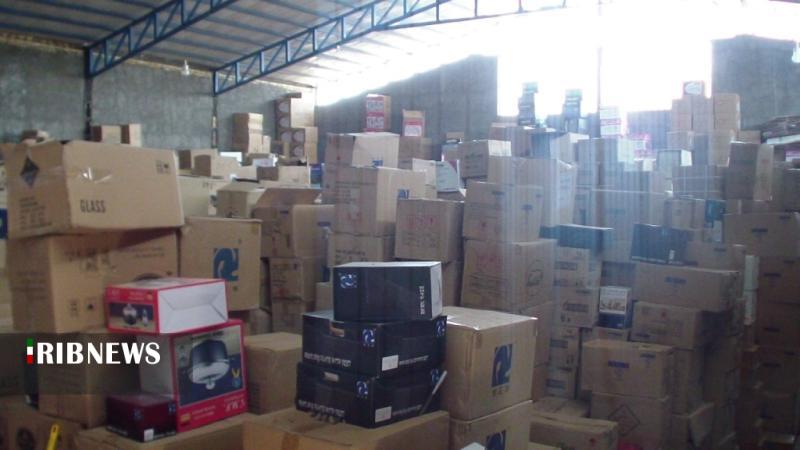 کشف انواع کالا‌های قاچاق در پارسیان