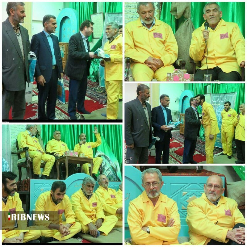 خاطره گویی در لباس اسارت در دامغان