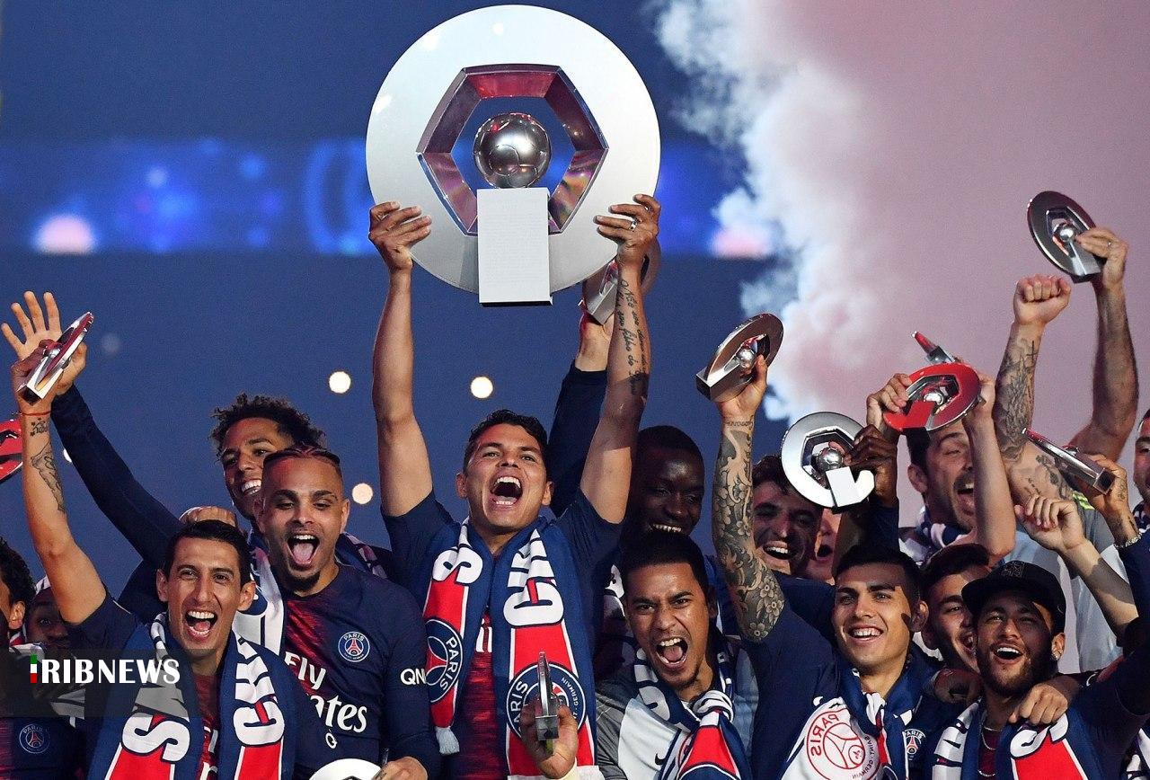 پاري&zwnj; سن&zwnj;ژرمن قهرمان ليگ دسته يک فرانسه شد