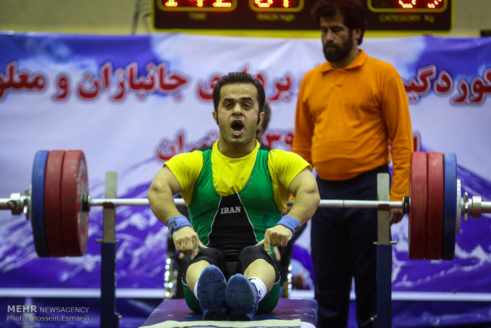 برگزاری اردوی تیم ملی وزنه برداری جانبازان و معلولین