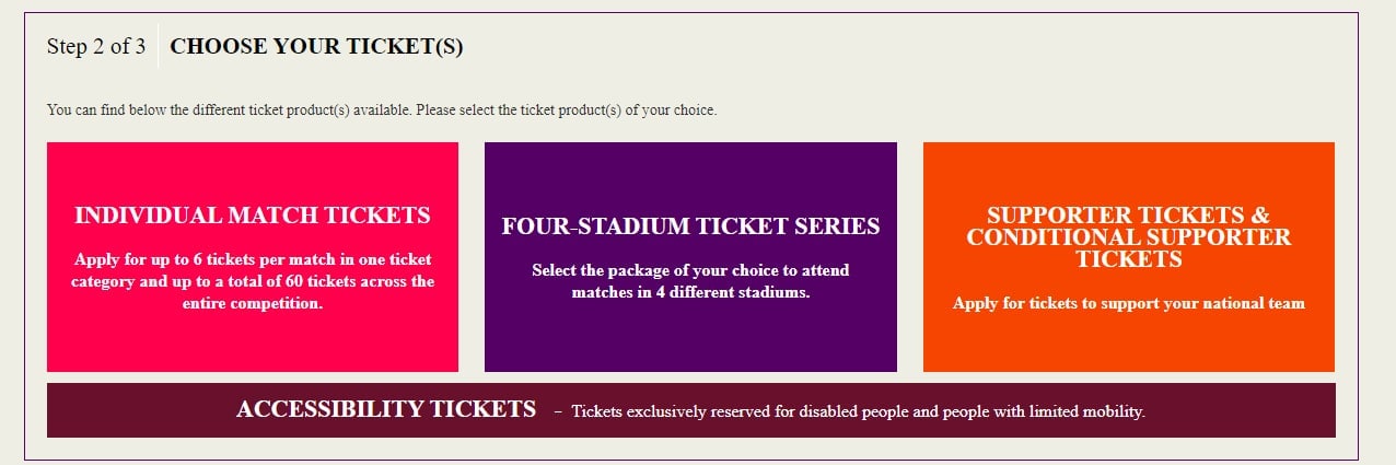 راهنمای کامل خرید بلیت جام جهانی فوتبال