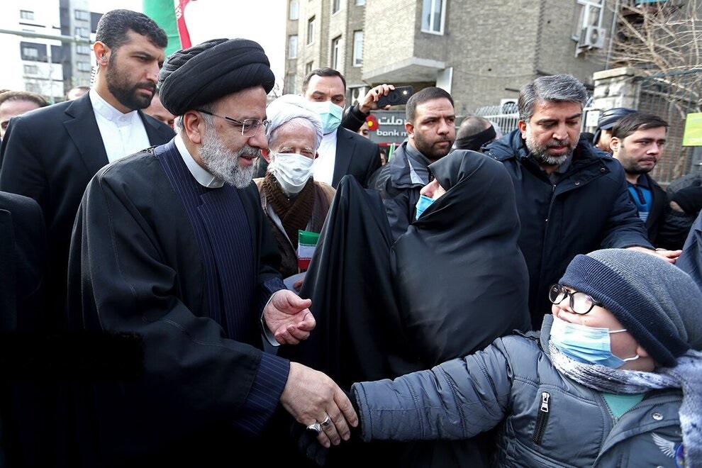 تصاویر به یادماندنی از  حماسه آفرینی مردم در جشن انقلاب 1401