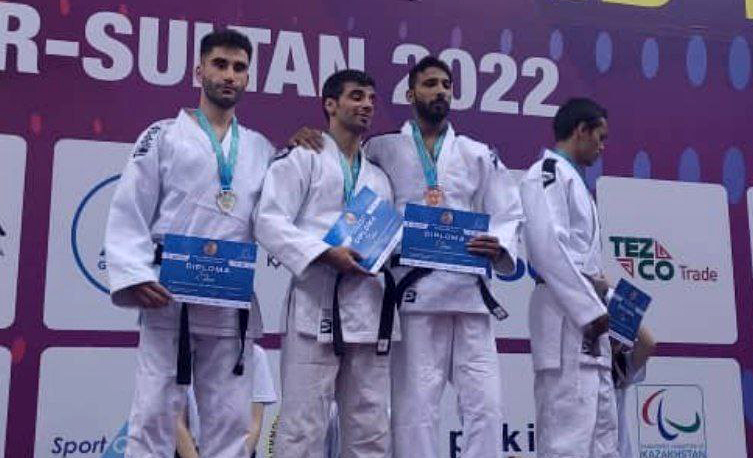 جودوی نابینایان و کم بینایان قزاقستان؛ بنی طباء طلایی شد