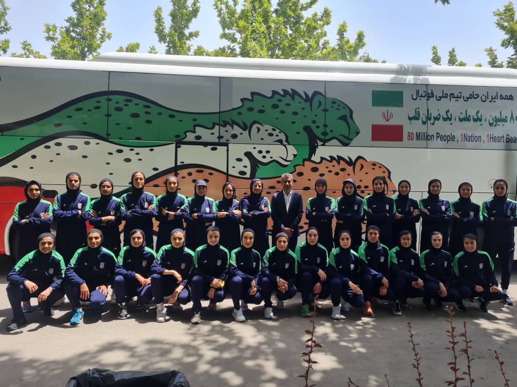 سفر بانوان ایران به رقابت‌های فوتبال آسیای مرکزی